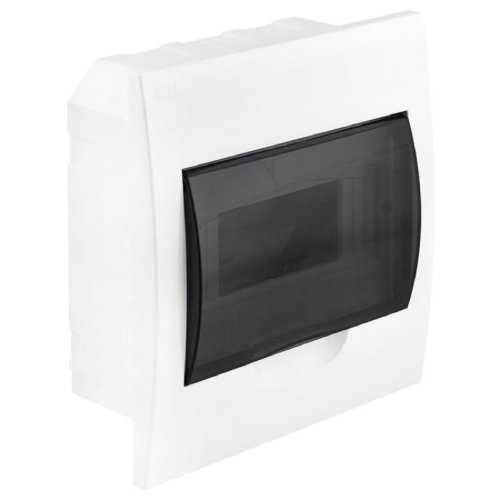 Бокс IEK Krepta 3 ЩРВ-П-8 222x208x87 IP41 прозрачная дверь фото Бокс IEK Krepta 3 ЩРВ-П-8 222x208x87 IP41 прозрачная дверь картинка